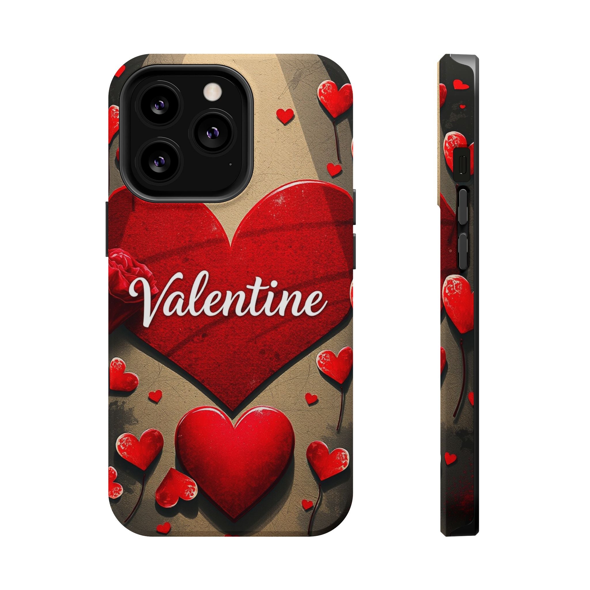 iPhone Serene Vintage Valentine Card Design Slim Everyday Designer Case · iPhone
