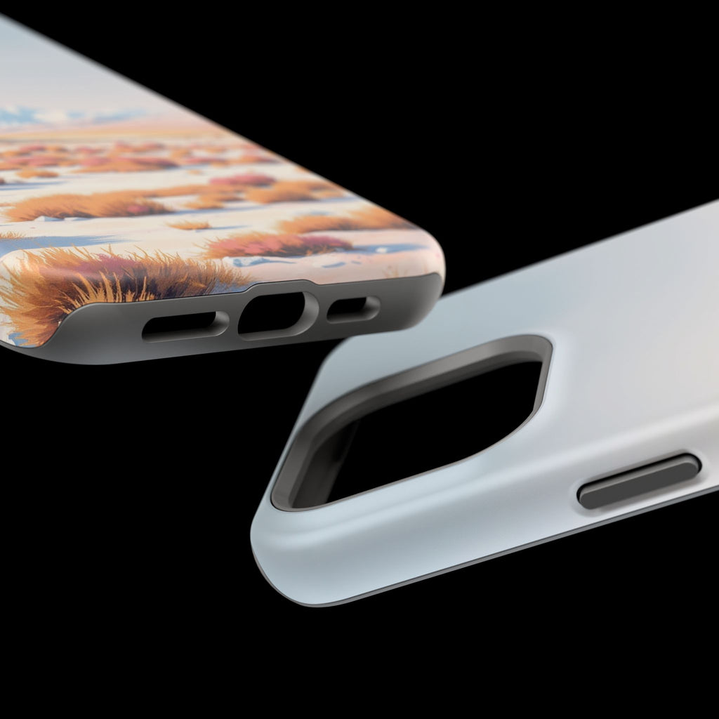 iPhone Vibrant Arctic Tundra Design Slim Everyday Designer Case · iPhone Case
