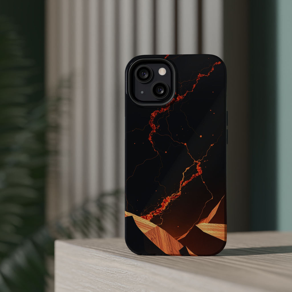 iPhone Petal Storm Electric Art 10 Bold Modern Everyday Snap Case · iPhone Case