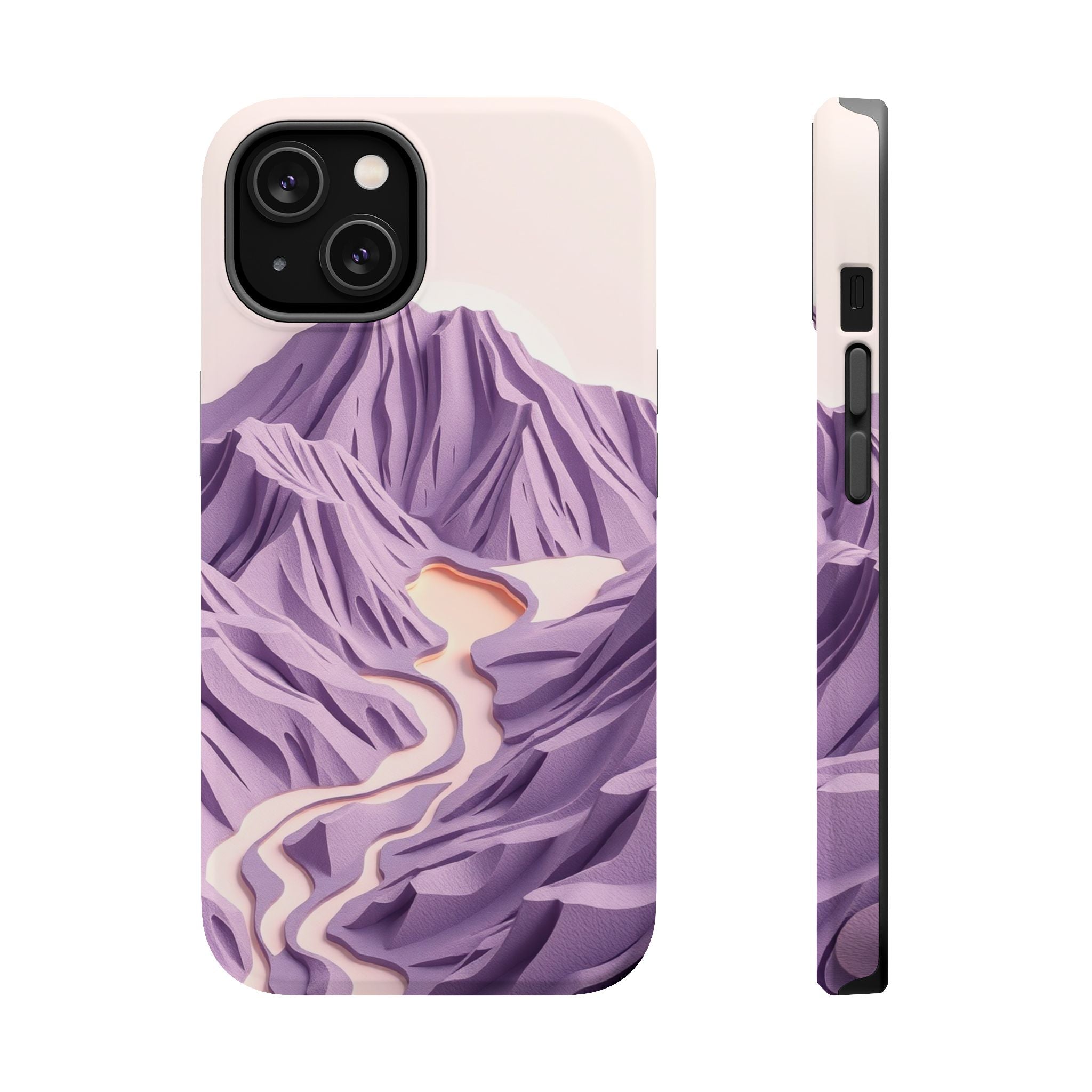 iPhone Vibrant Lava Field Design Bold Modern Everyday Snap Case · iPhone Case
