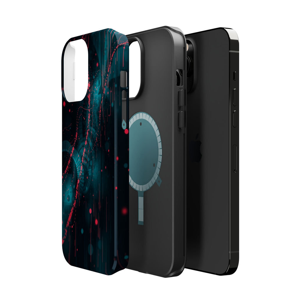 iPhone Digital Noise Cinematic Art Bold Modern Everyday Snap Case · iPhone Case