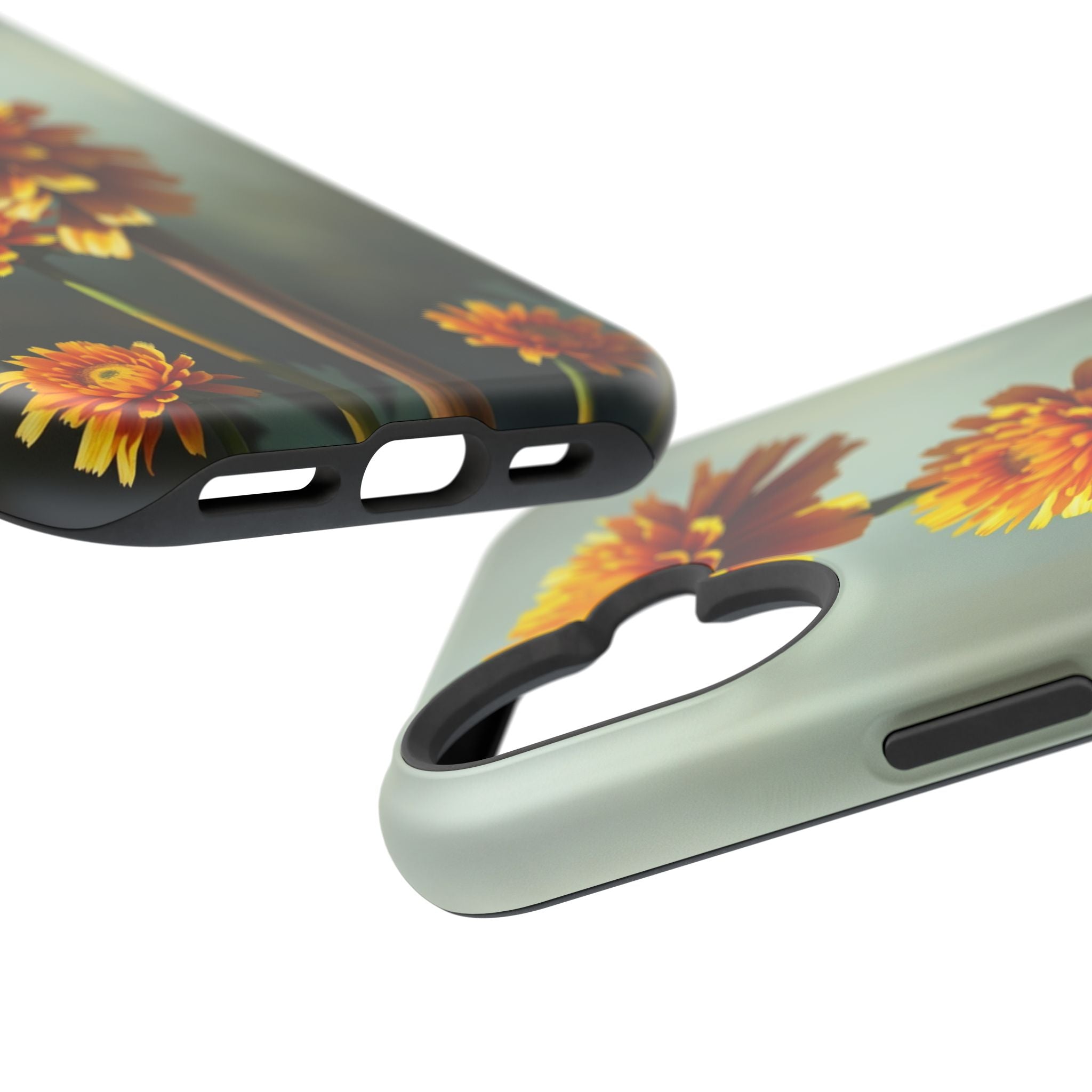 iPhone Ranunculus Stack Electric Art Slim Everyday Designer Case · iPhone Case