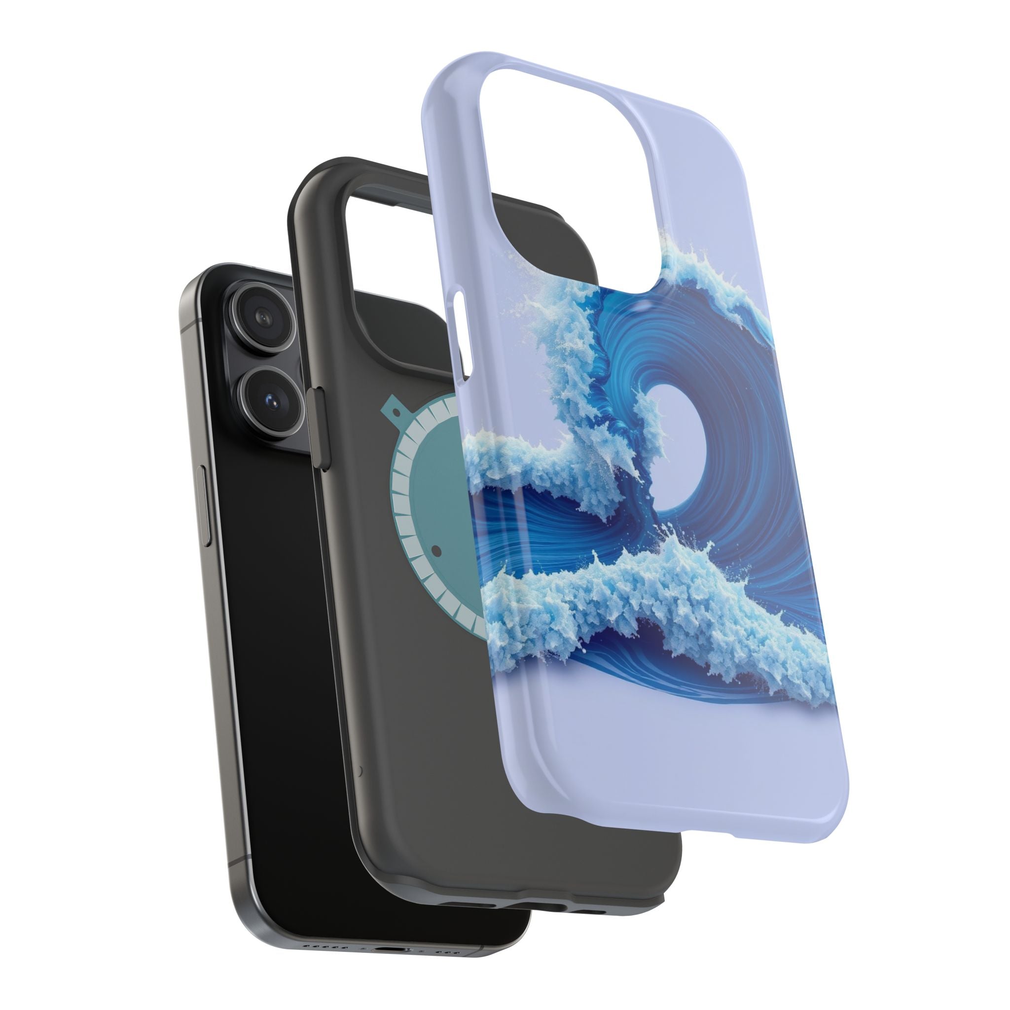 iPhone Ocean Wave Crash Enchanted Art Slim Everyday Designer Case · iPhone Case