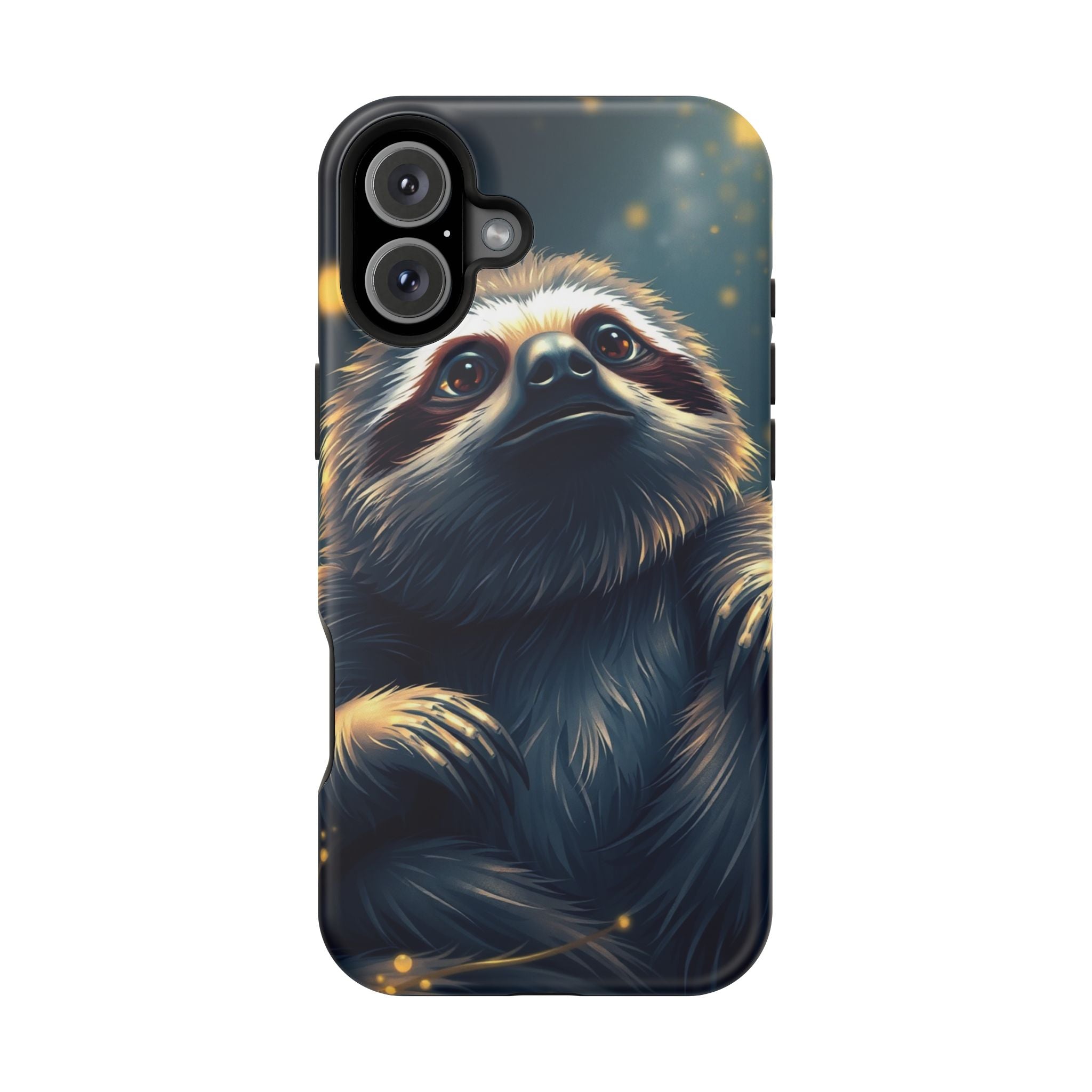 iPhone Vibrant Cozy Sloth Mode Design Slim Everyday Designer Case · iPhone Case