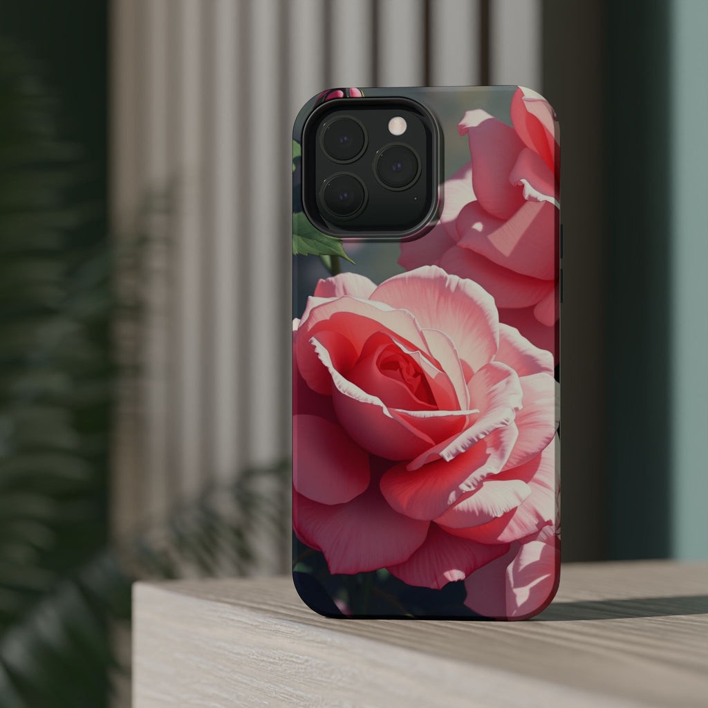 iPhone Serene Rose Garden Design Bold Modern Everyday Snap Case · iPhone Case