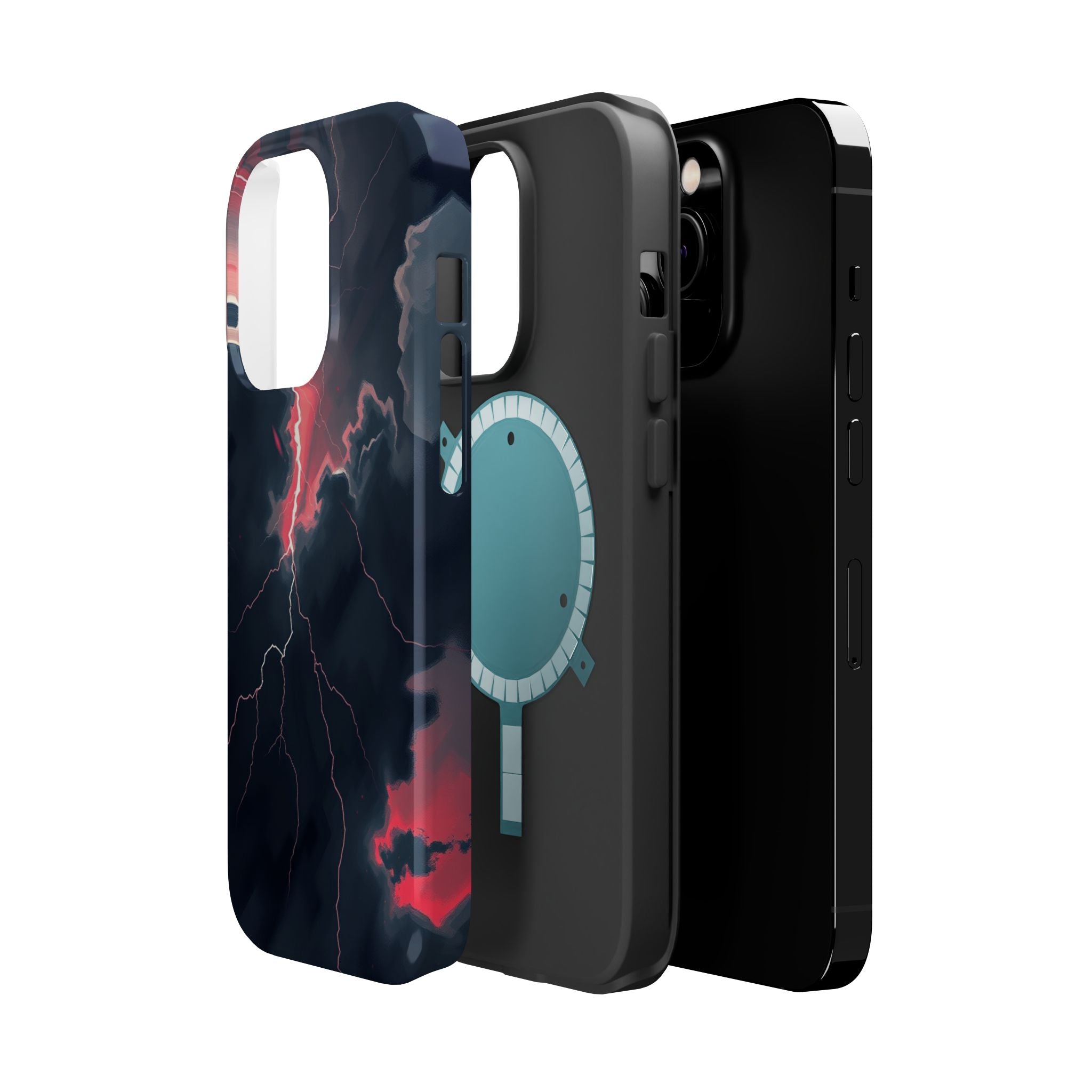 iPhone Thunderstorm Sky Mystic Art Bold Modern Everyday Snap Case · iPhone Case