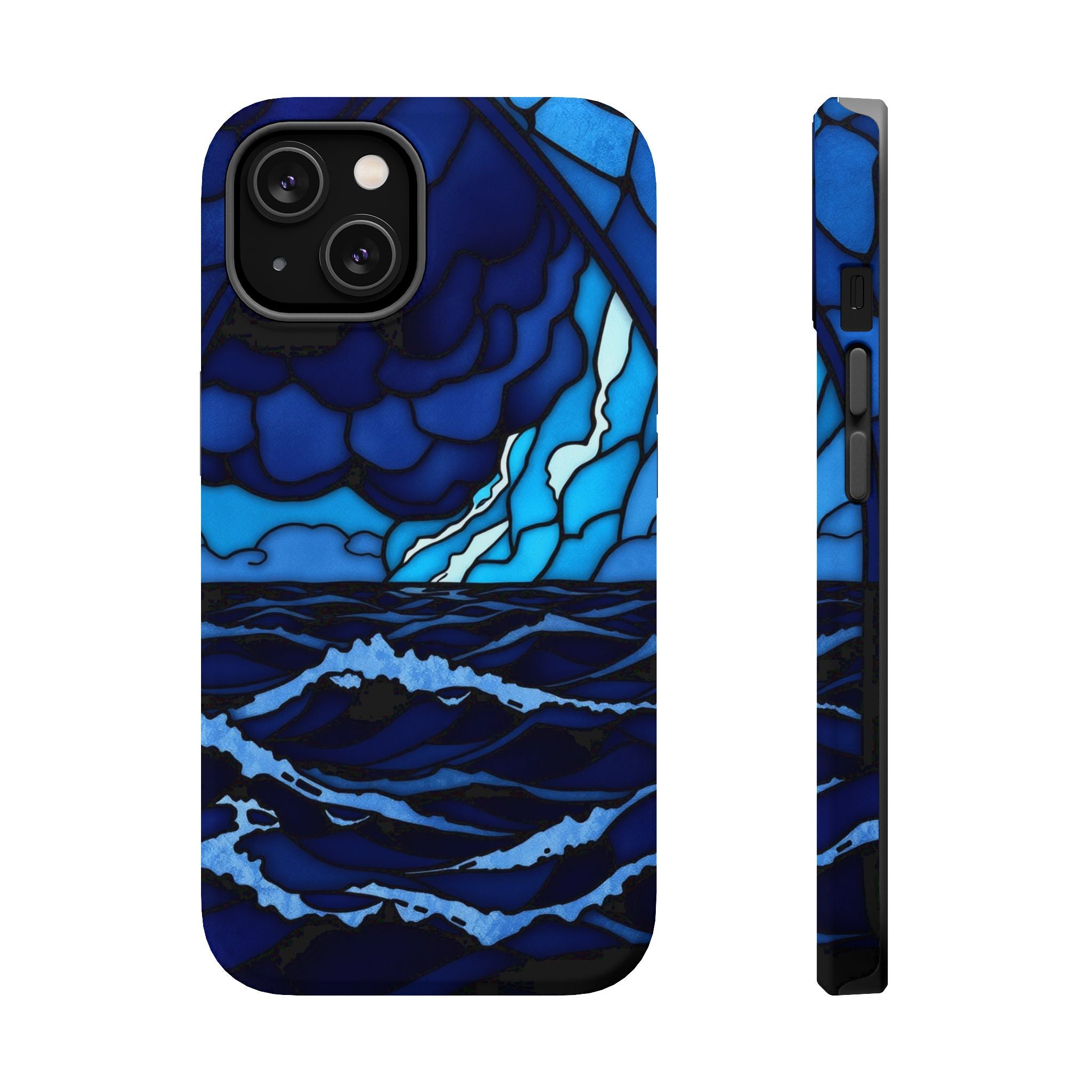 iPhone Earthy Storm at Sea Design Bold Modern Everyday Snap Case · iPhone Case