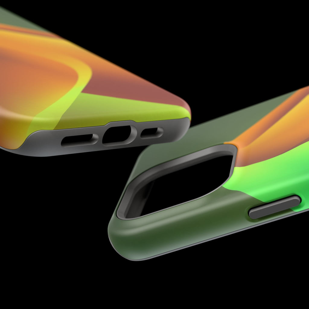 iPhone Emerald Green And Gold Desert Dunes Slim iPhone Everyday · iPhone Case