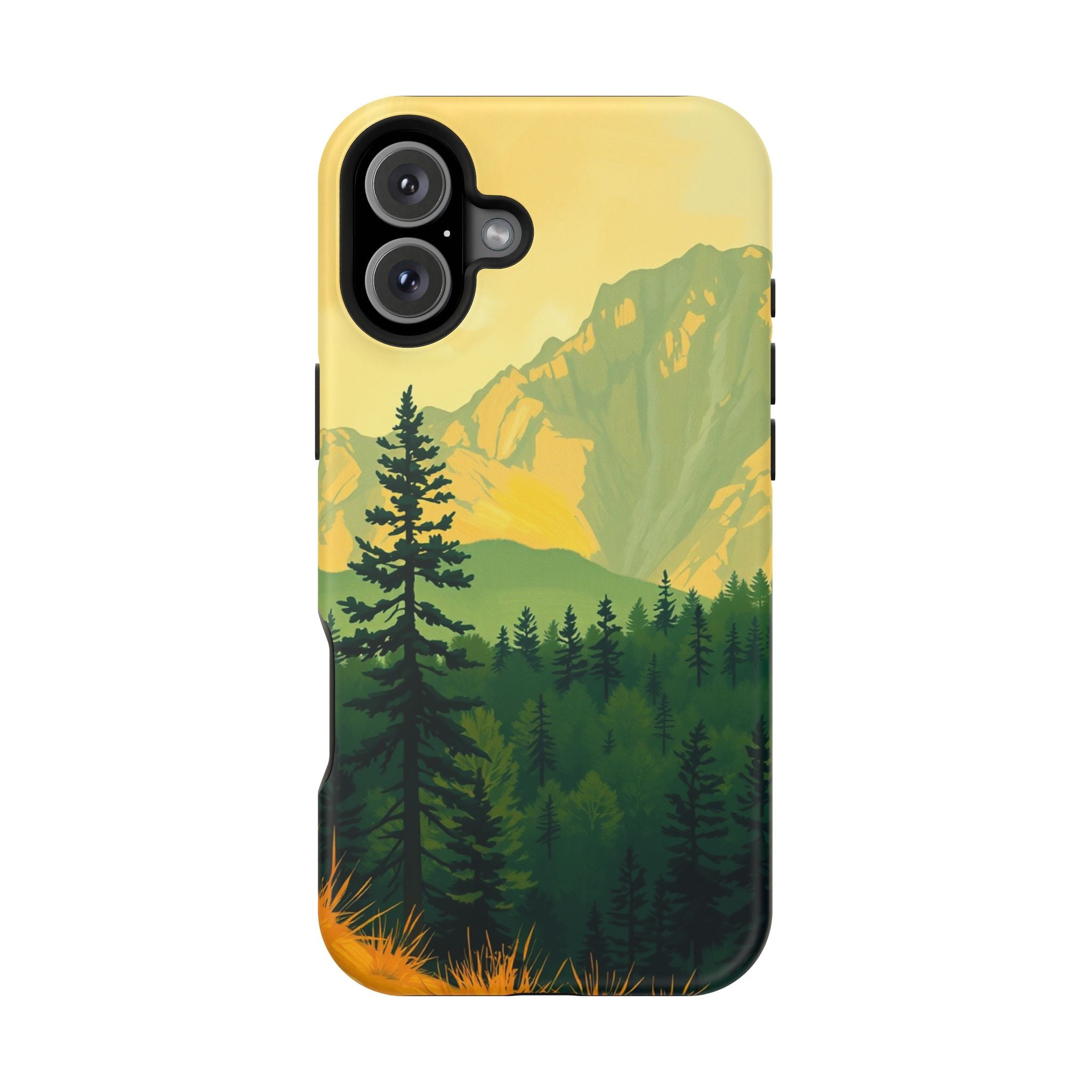 iPhone Pine Ridge Oil Painting Impressionist Slim iPhone Everyday · iPhone Case