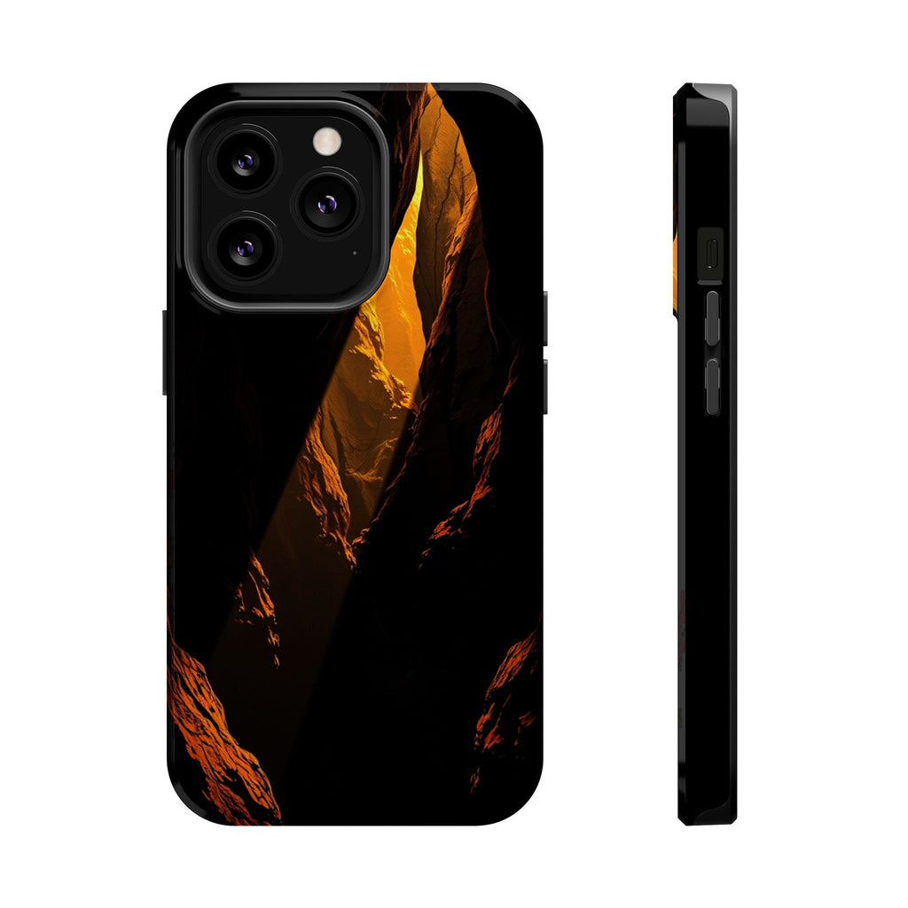 iPhone Chromatic Aberration Dark Gothic Ink Slim iPhone Everyday · iPhone Case