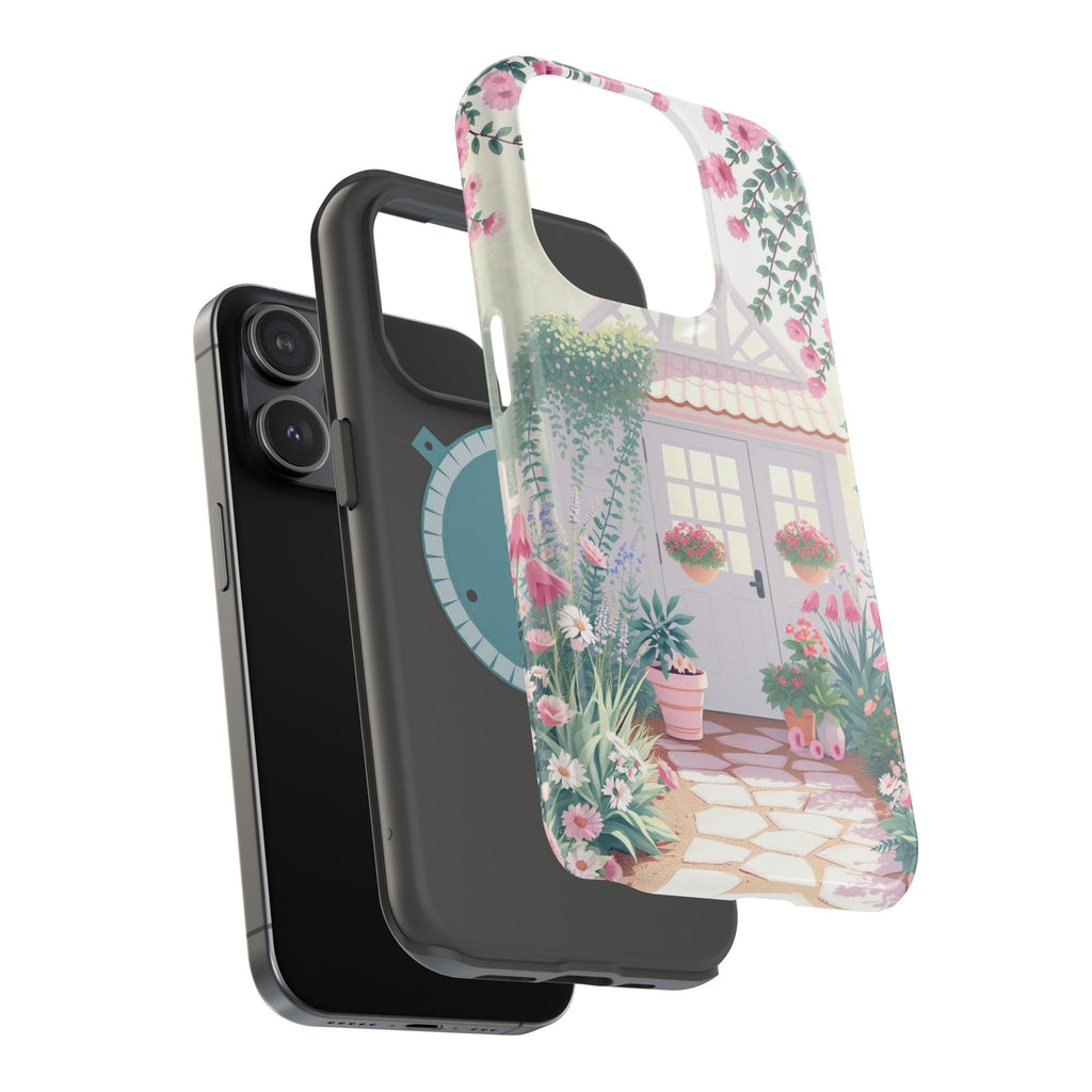iPhone Cottage Garden Pastel Kawaii Slim Everyday Designer Case · iPhone Case