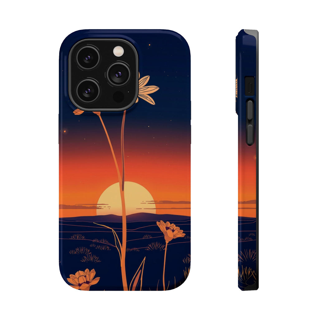 iPhone Sunset Amber And Peach Night Bloomer Slim iPhone Everyday · iPhone Case