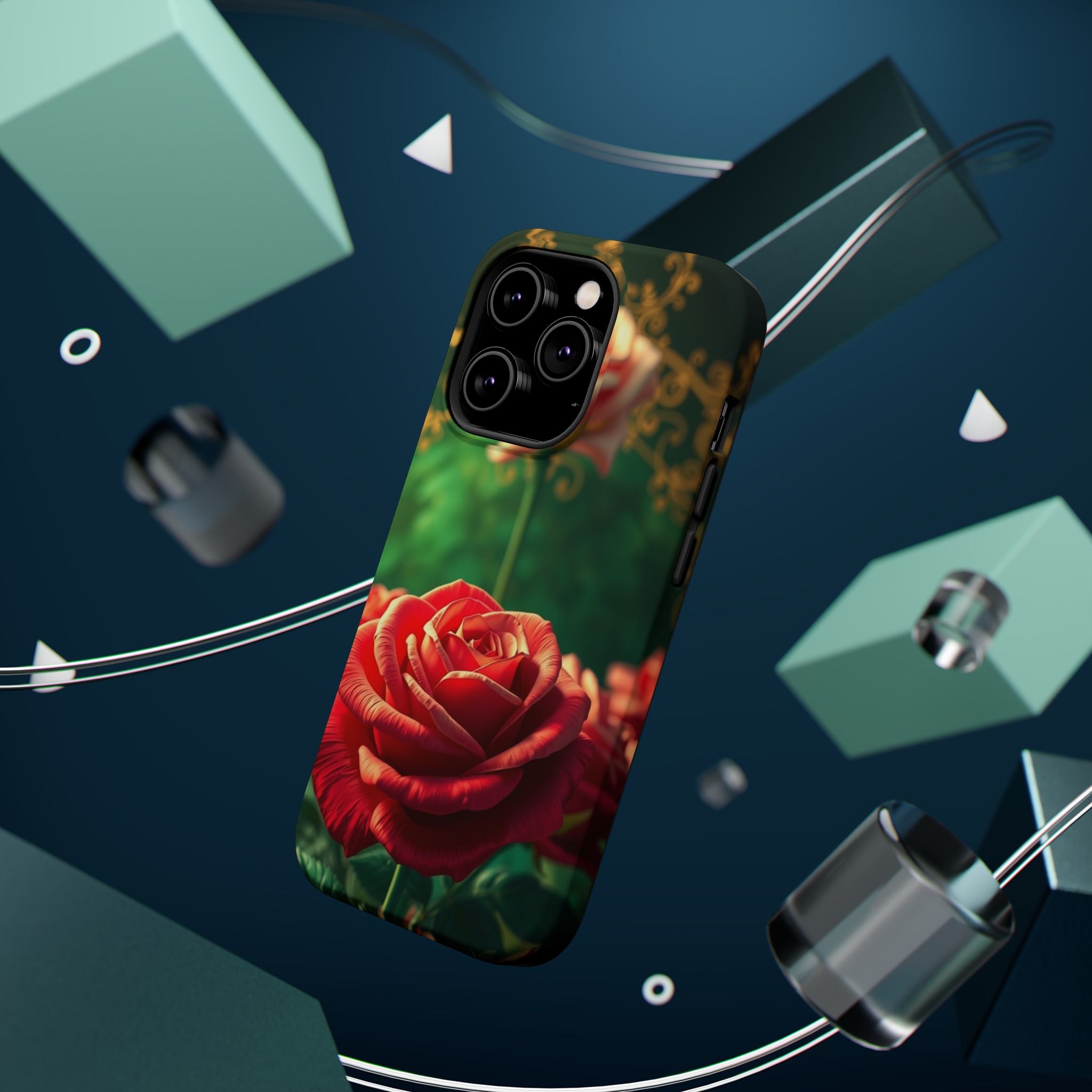 iPhone Rose Garden Enchanted Art Bold Modern Everyday Snap Case · iPhone Case