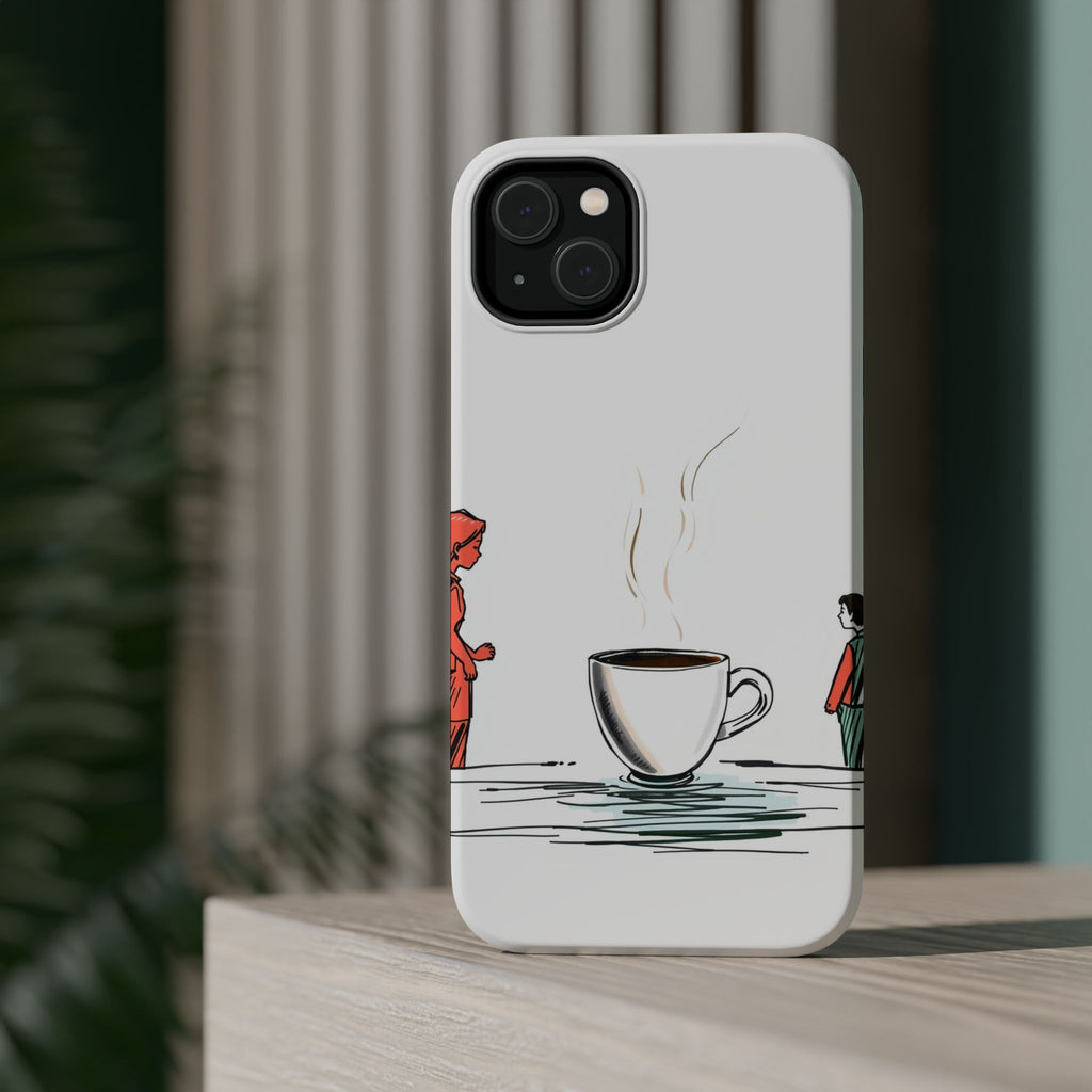 iPhone Coffee Before People Mystic Art Slim Everyday Designer Case · iPhone Case