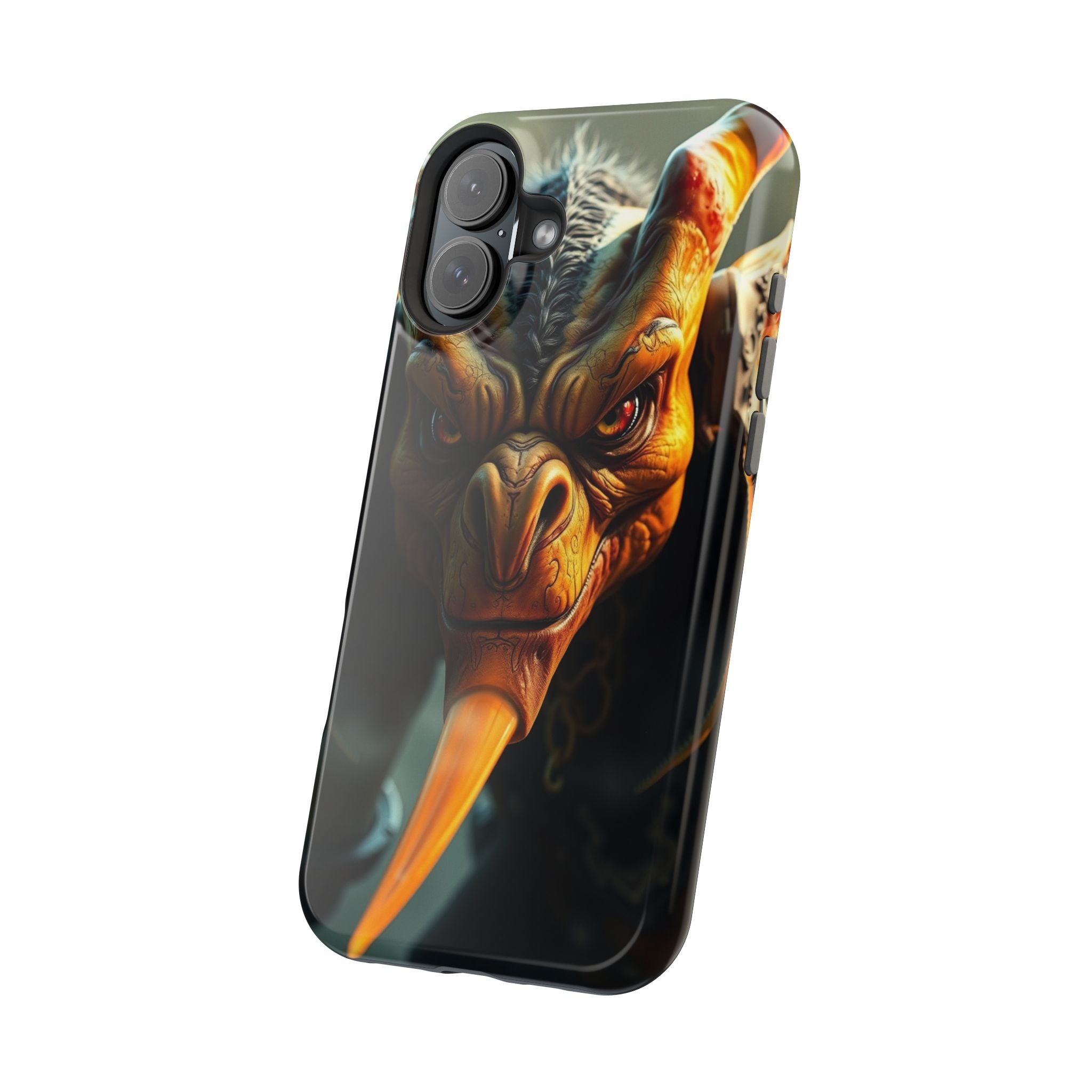 iPhone Mustard And Rust Goblin Mode Activated Slim Everyday Designer Case · iPho