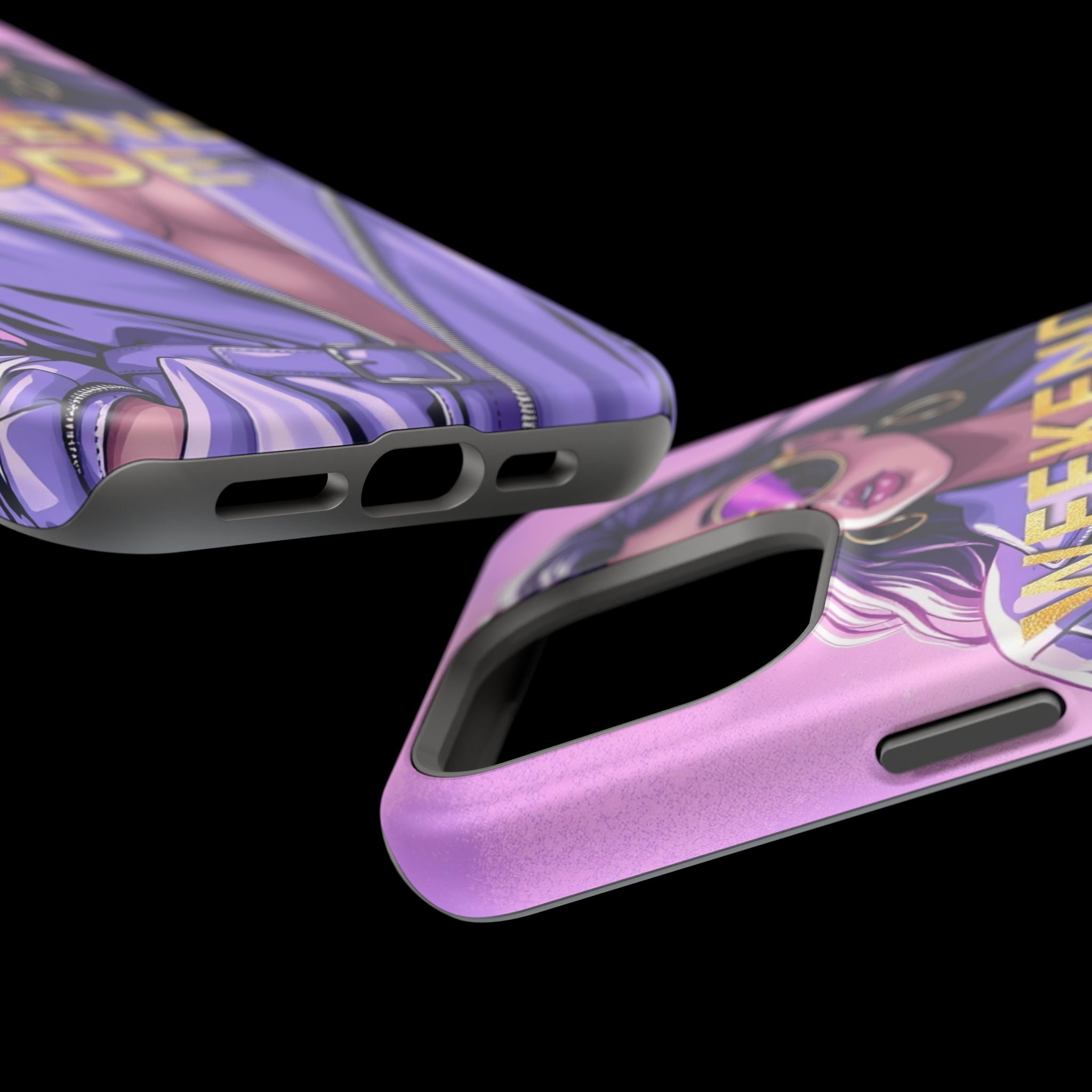 iPhone Lavender And Pearl Weekend Mode On Slim Everyday Designer Case · iPhone C