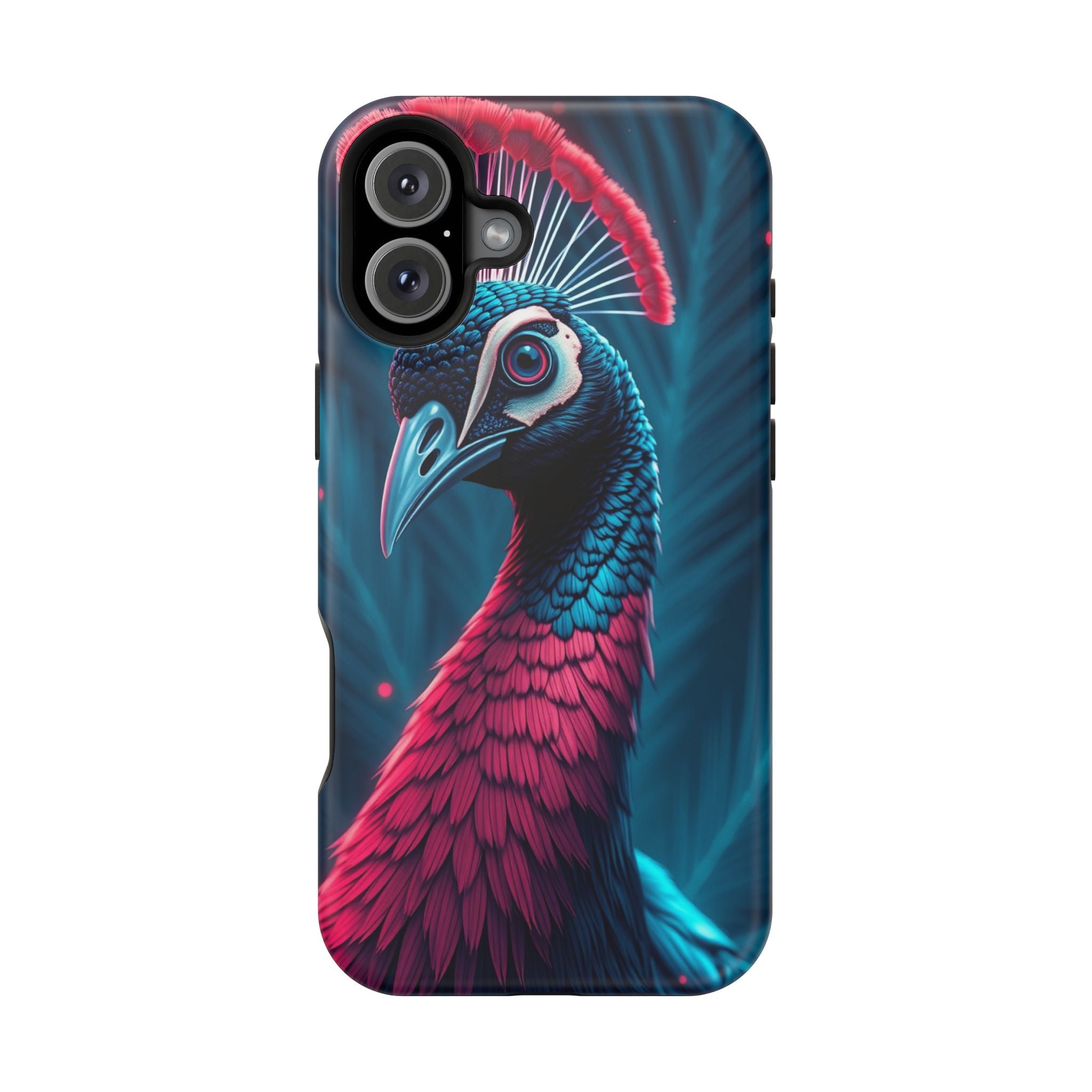iPhone Nouveau Peacock Electric Art Slim Everyday Designer Case · iPhone Case