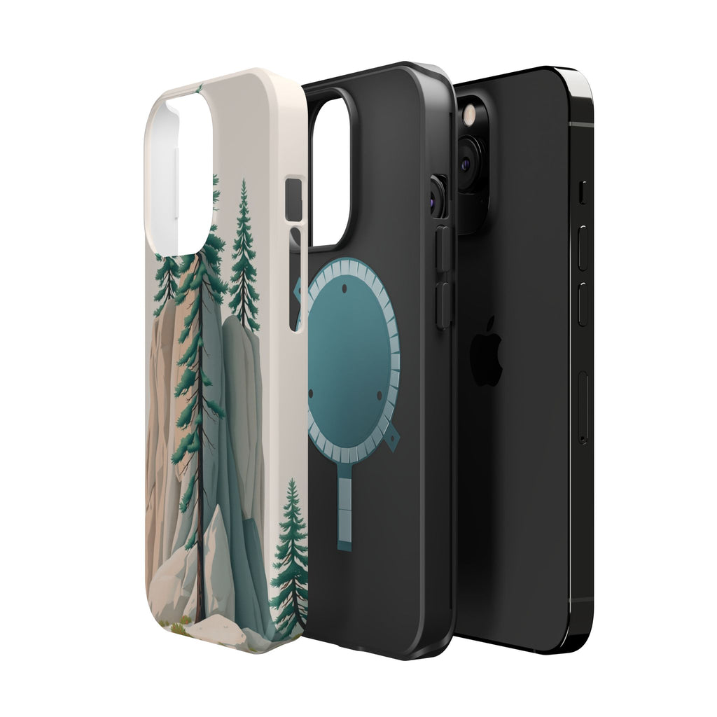 iPhone Pine Ridge Electric Art 17 Bold Modern Everyday Snap Case · iPhone Case
