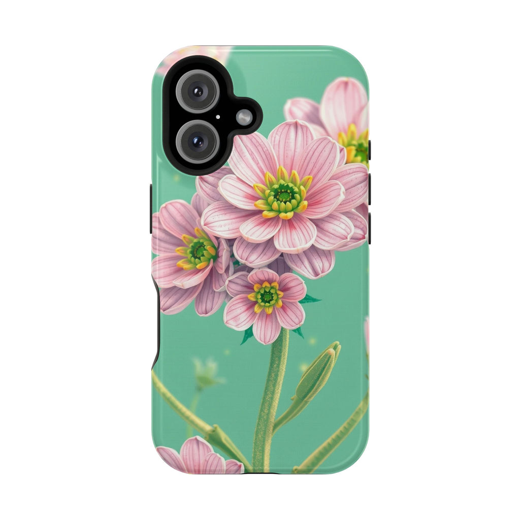 iPhone Vibrant Ranunculus Stack Design Slim Everyday Designer Case · iPhone Case