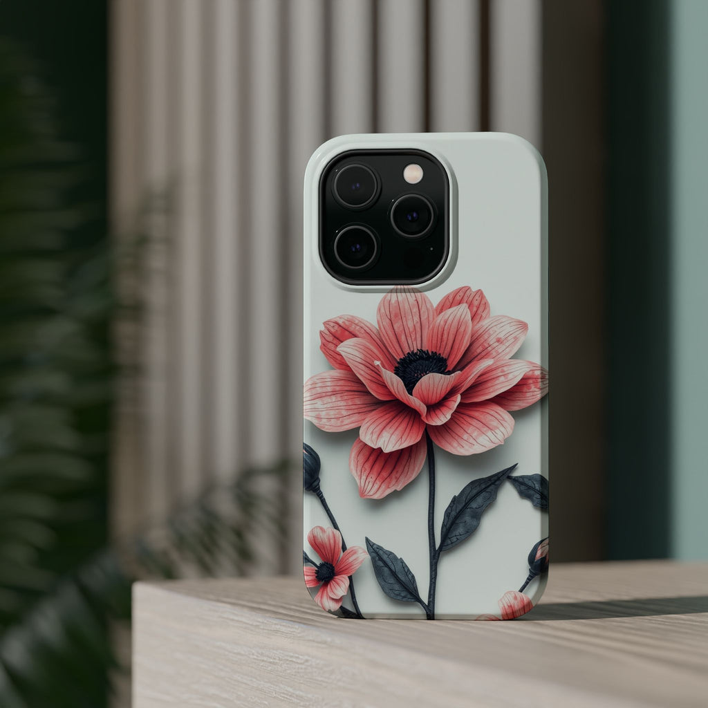 iPhone Dreamy Floral Ink Wash Design Slim Everyday iPhone 12 Designer · iPhone C