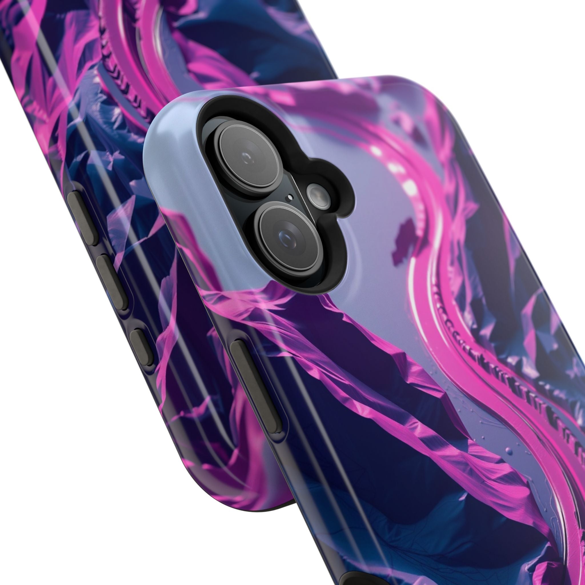iPhone River Delta Aerial Electric Art Slim Everyday Designer Case · iPhone Case