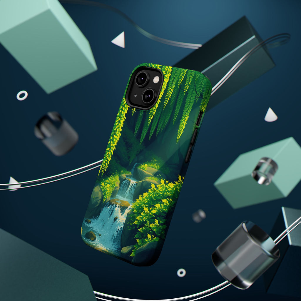 iPhone Earthy Wisteria Cascade Design Slim Everyday iPhone 13 Designer · iPhone
