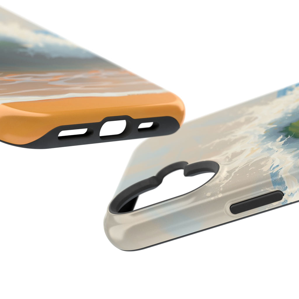 iPhone Radiant Ocean Wave Crash Design Slim Everyday Designer Case · iPhone Case