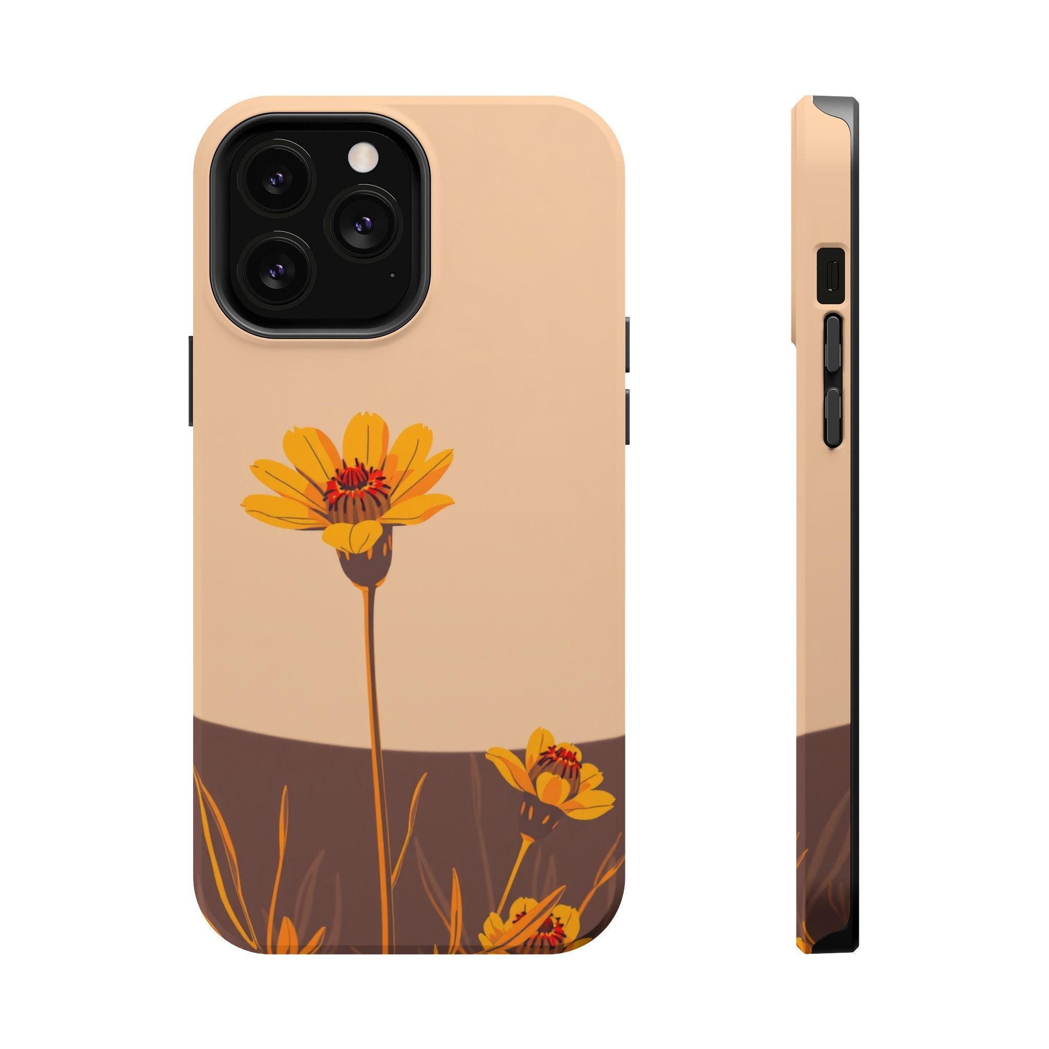 iPhone Serene Desert Flower Design Bold Modern Everyday Snap Case · iPhone Case