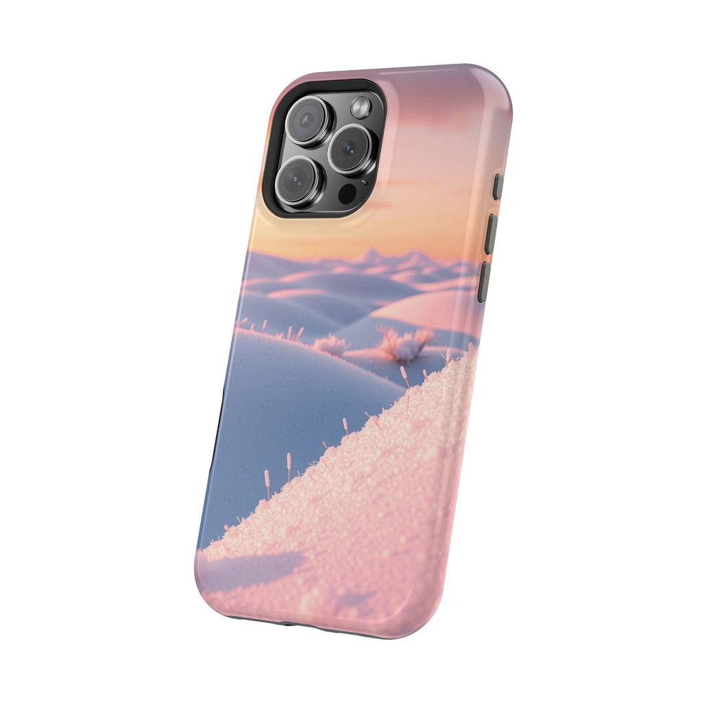 iPhone Snow Field 3D Digital Slim Everyday Designer Case · iPhone Case