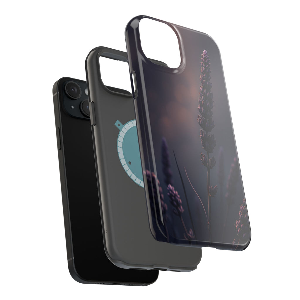 iPhone Lavender Haze Electric Art Clean Minimal Snap Case · iPhone Case