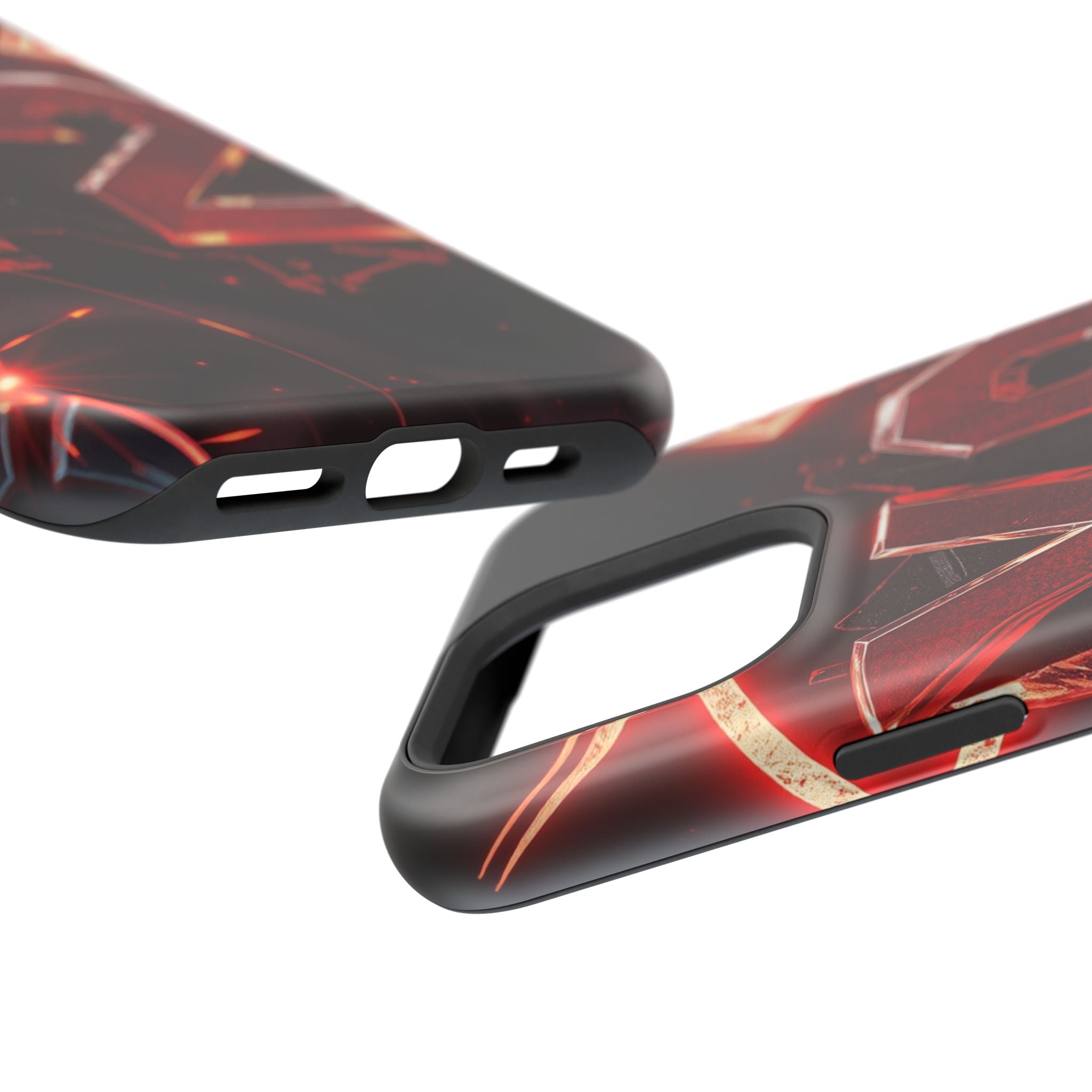 iPhone Y2K Holographic Bold Art Slim Everyday Designer Case · iPhone Case