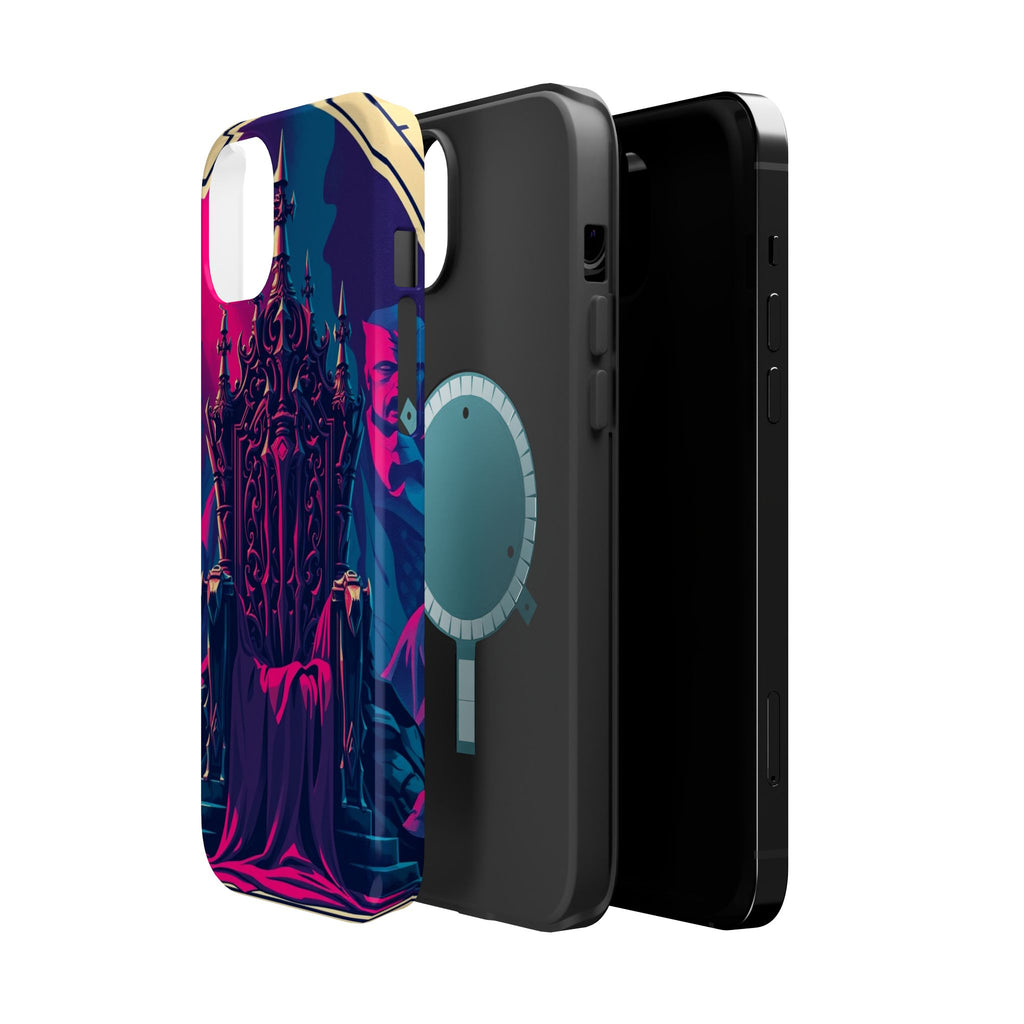 iPhone Lich King Throne Vintage Retro Poster Slim Everyday Designer Case · iPhon