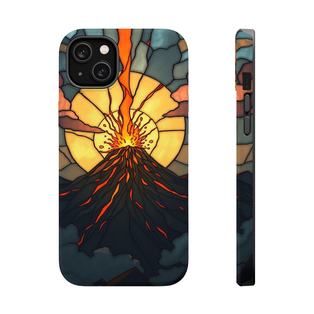 iPhone Vibrant Volcanic Eruption Design Slim Everyday iPhone 11 · iPhone Case