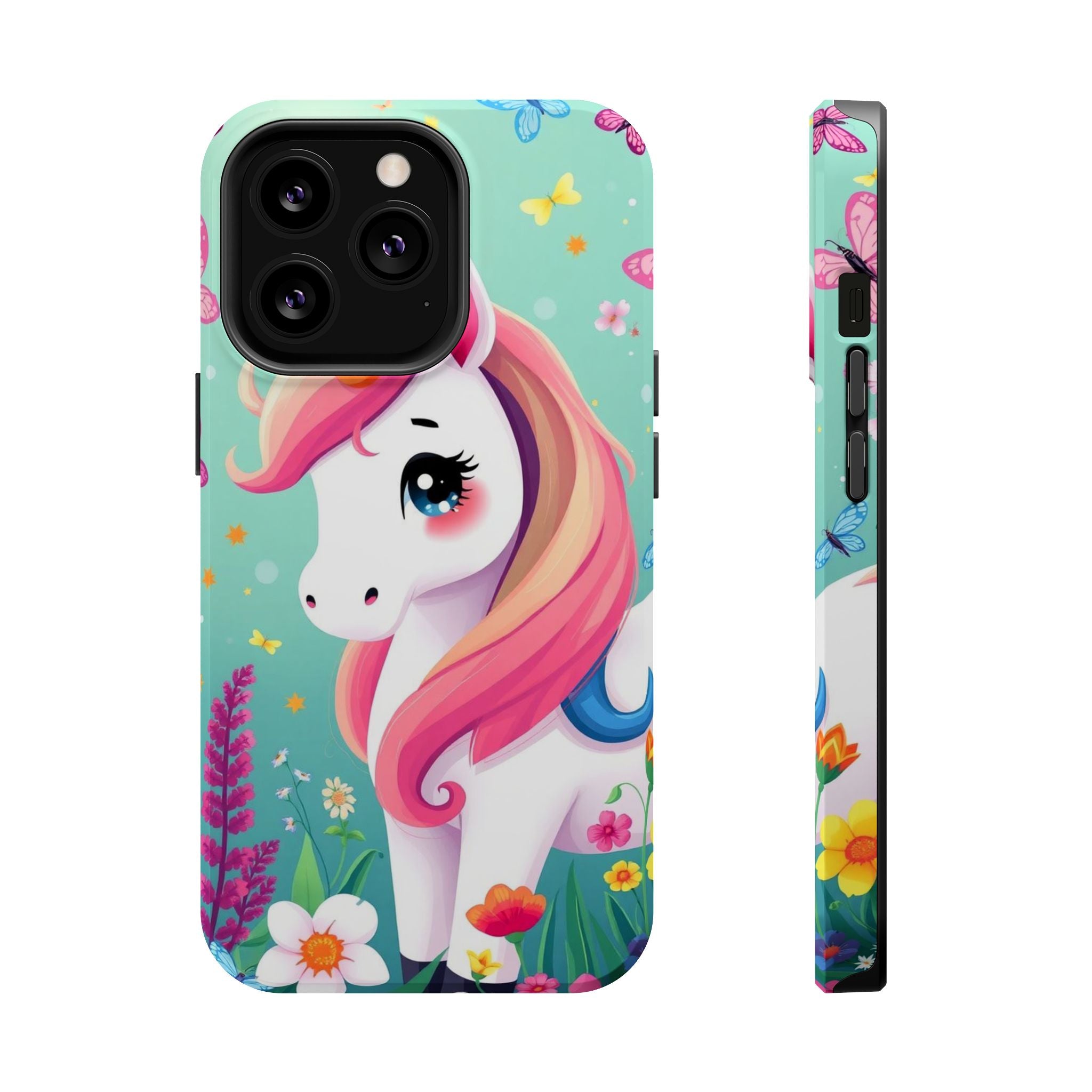 iPhone Dragonfly Unicorn Kids Fun iPhone Phone Case Gift Clean Minimal · iPhone
