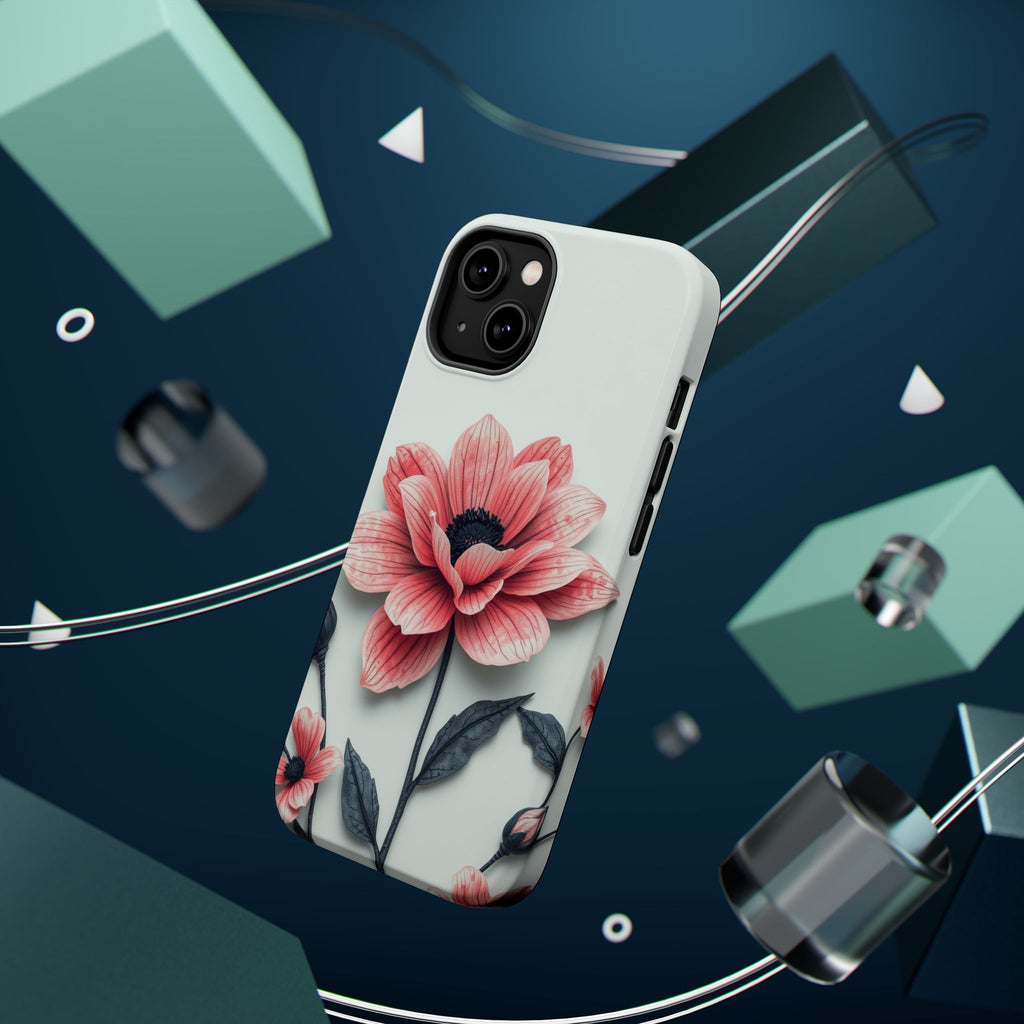 iPhone Dreamy Floral Ink Wash Design Slim Everyday iPhone 12 Designer · iPhone C