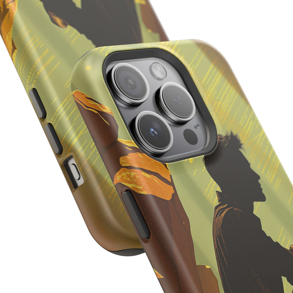 iPhone Mustard And Rust Overthinking Again Slim Everyday Designer Case · iPhone