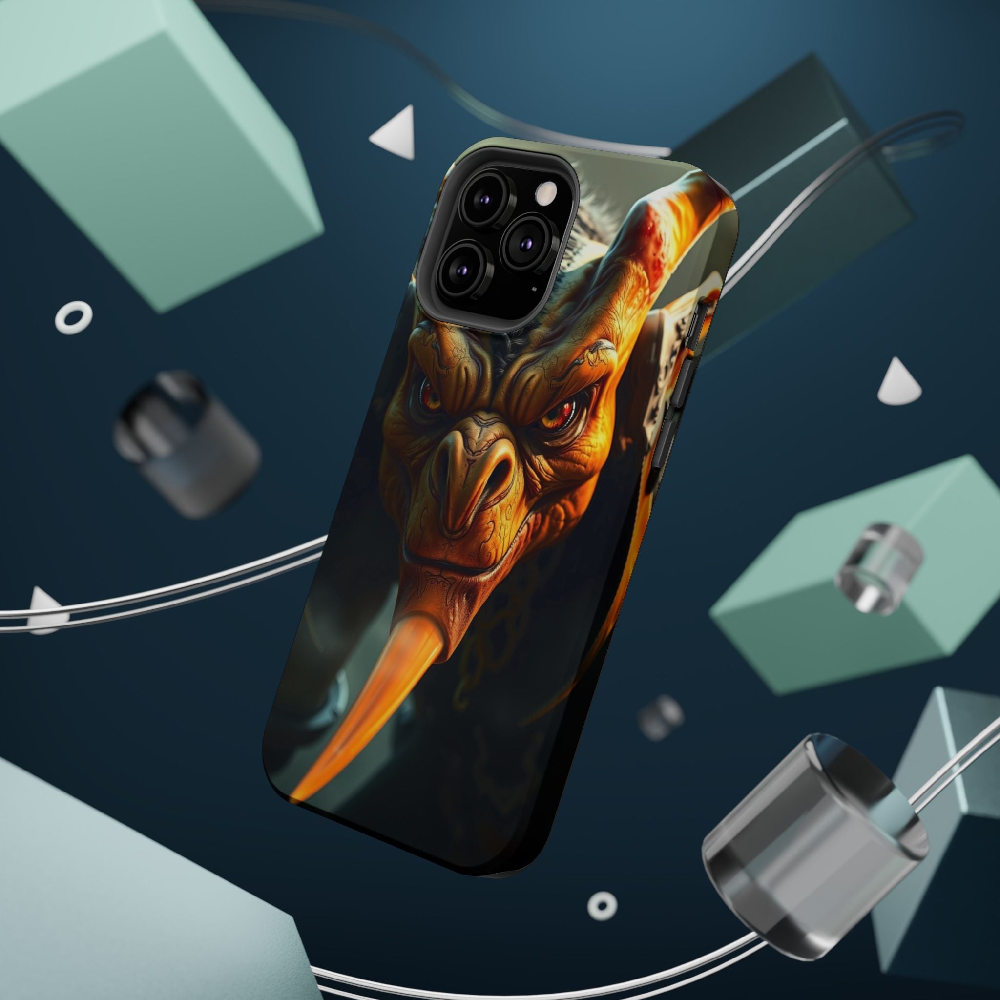 iPhone Mustard And Rust Goblin Mode Activated Slim Everyday Designer Case · iPho