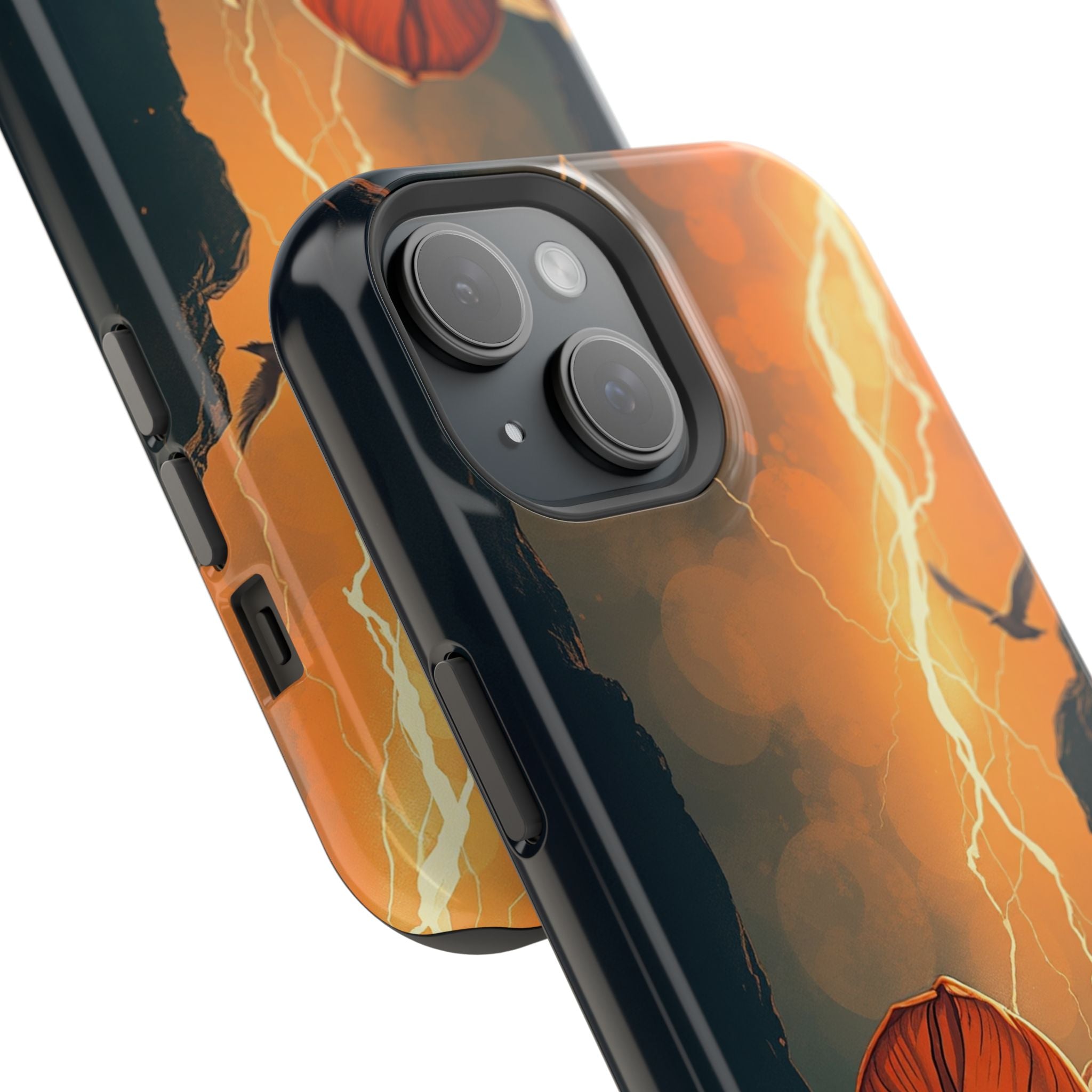 iPhone Vibrant Petal Storm Design Bold Modern Everyday Snap Case · iPhone Case