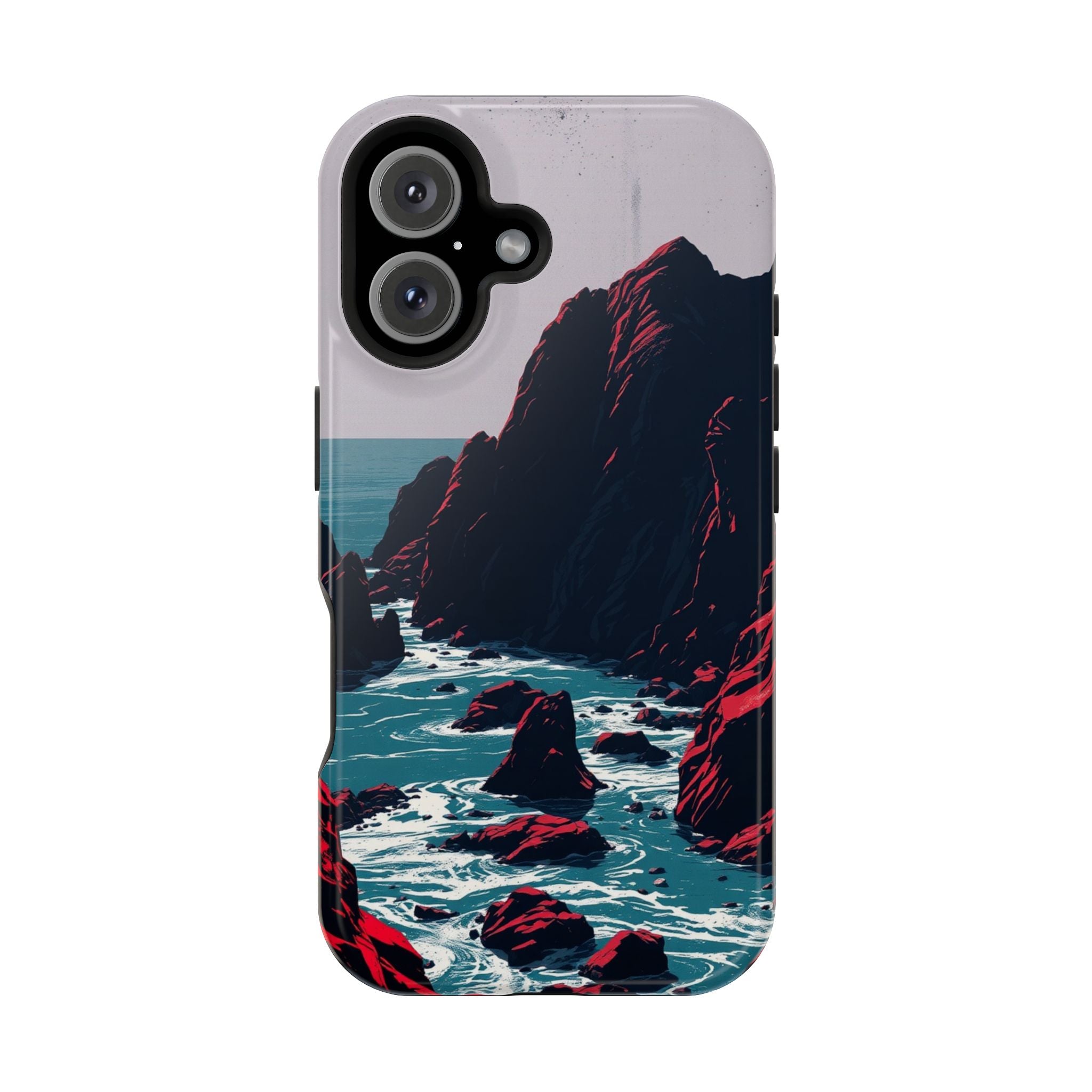 iPhone Vibrant Rocky Coastline Design Slim Everyday iPhone 15 Designer · iPhone