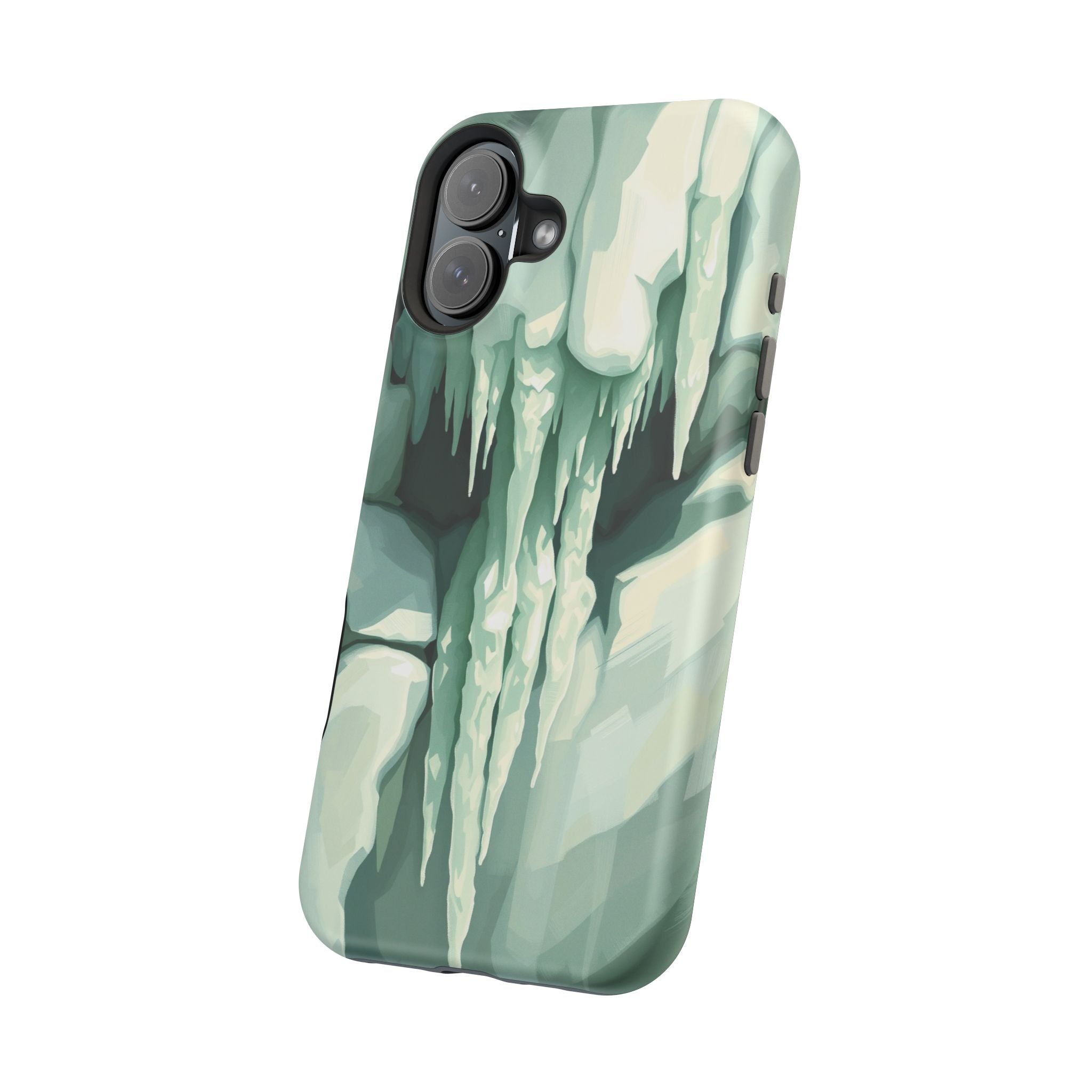 iPhone Earthy Icicle Formation Design Slim Everyday Designer Case · iPhone Case