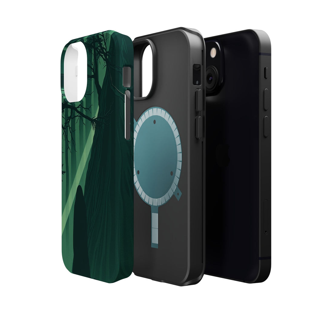 iPhone Sage And Ivory Dark Forest Spirits Slim Everyday Designer Case · iPhone C