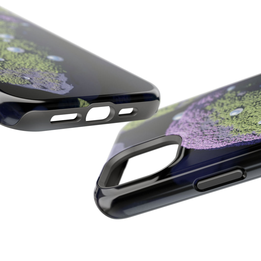 iPhone Moss Covered Rocks Electric Art Slim Everyday Designer Case · iPhone Case