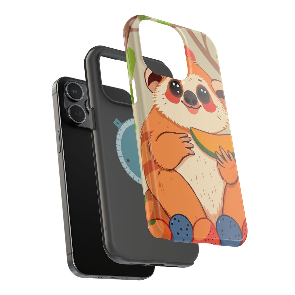 iPhone Slow Loris with Fruit Kids Fun iPhone Phone Case Gift Slim · iPhone Case