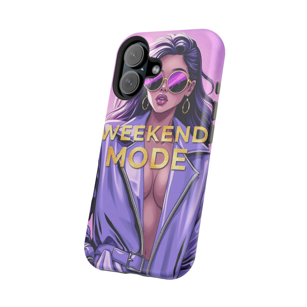 iPhone Lavender And Pearl Weekend Mode On Slim Everyday Designer Case · iPhone C