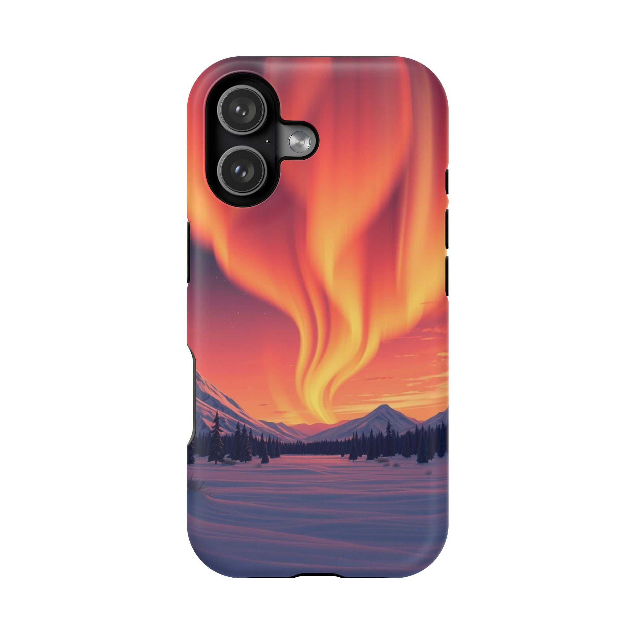 iPhone Sunset Amber And Peach Northern Lights Slim iPhone Everyday · iPhone Case