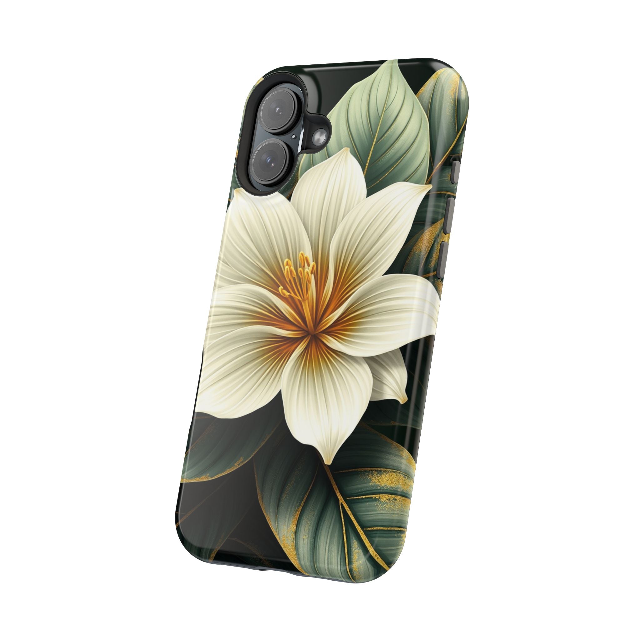 iPhone Radiant Tropical Bloom Design Slim Everyday Designer Case · iPhone Case