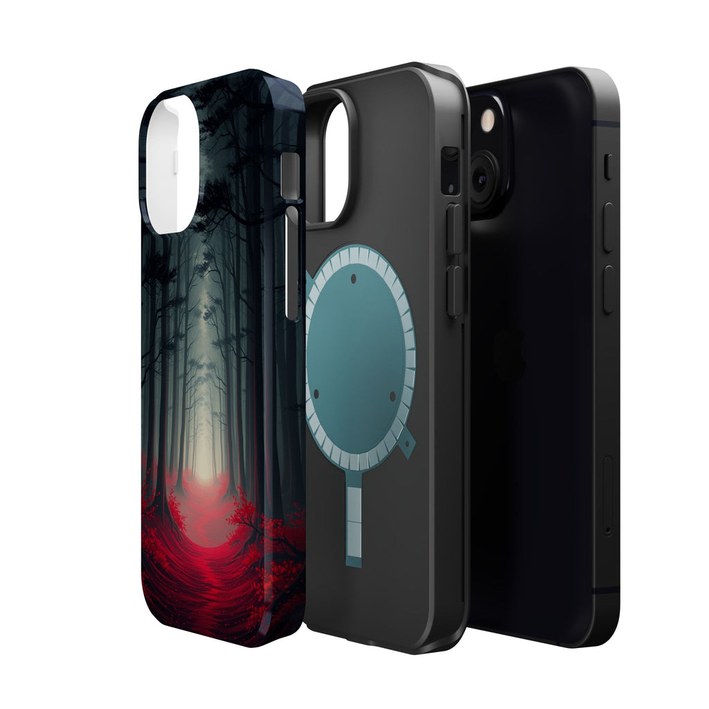 iPhone Dreamy Misty Forest Path Design Slim Everyday Designer Case · iPhone Case