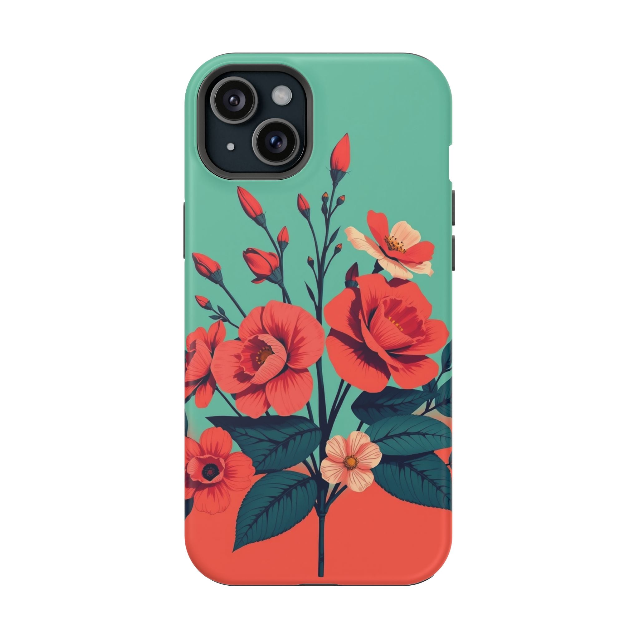 iPhone Pin-up Floral Cinematic Art Bold Modern Everyday Snap Case · iPhone Case