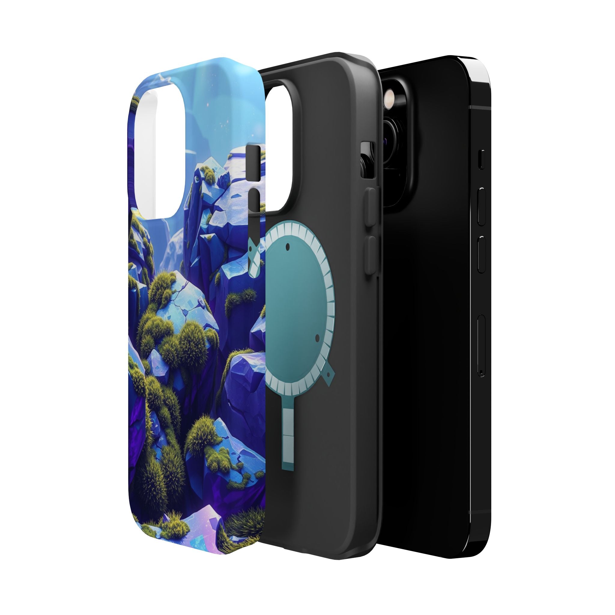 iPhone Moss Covered Rocks Cinematic Art Slim Everyday iPhone Designer · iPhone C