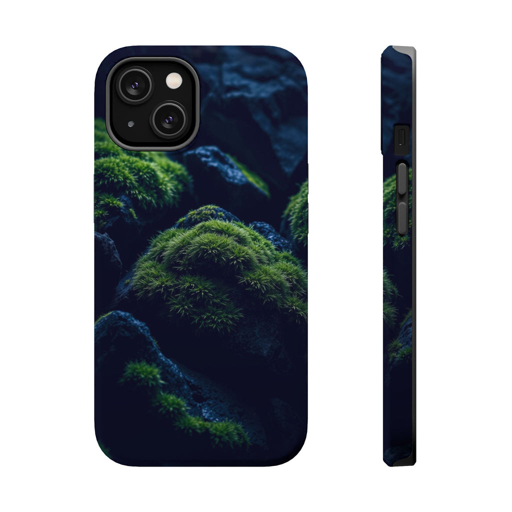 iPhone Dreamy Moss Covered Rocks Design Slim Everyday iPhone 18 · iPhone Case